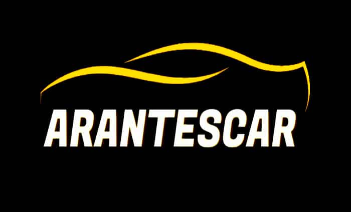 logotipo arantescar com fundo preto